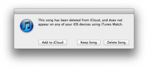 Add to iCloud.