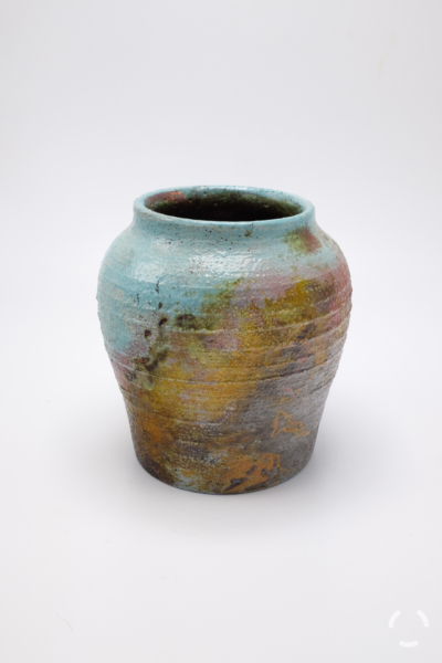 Raku Vase (5.5") 2021