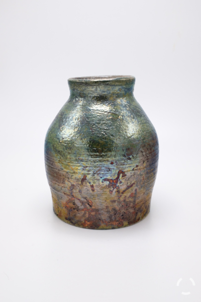 Raku Vase (6") 2022