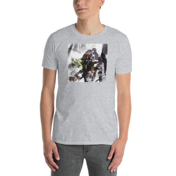 Julian Dominguez "ESK8 Abstract" Softstyle Unisex T-Shirt (Light)