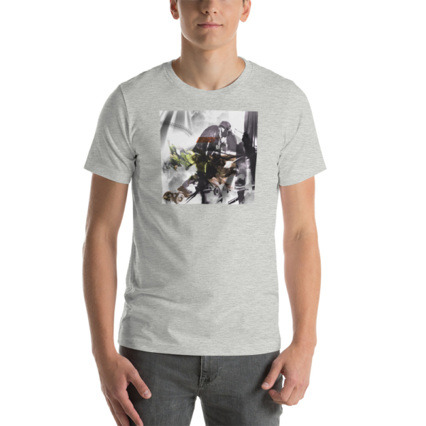 Julian Dominguez "ESK8 Abstract" Staple Unisex T-Shirt (Light)